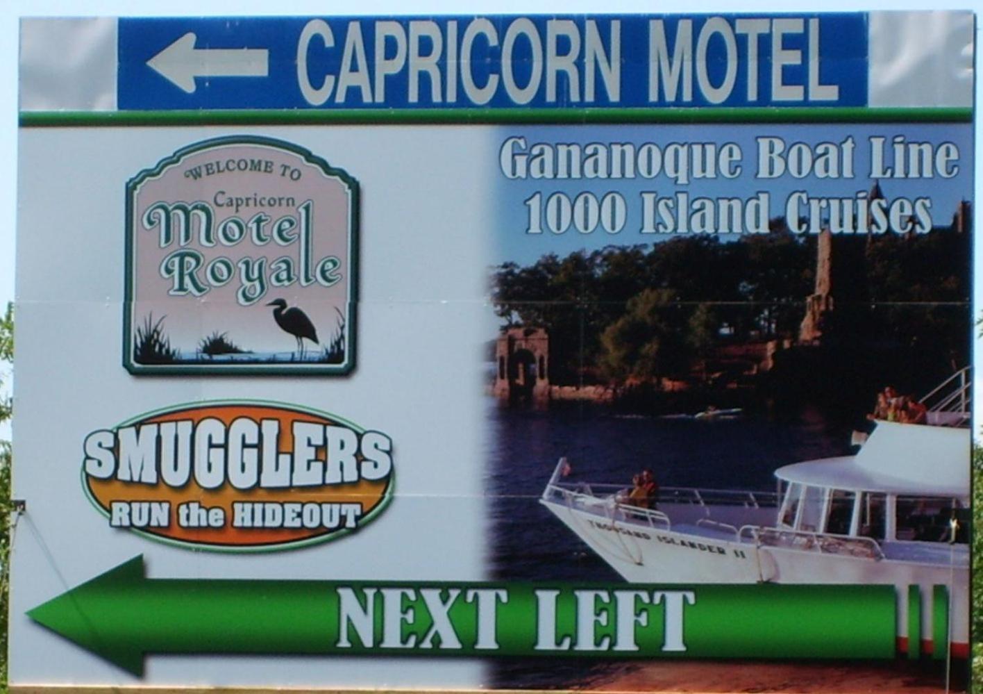Capricorn Motel Royale 1000 Islands Lansdowne Exterior foto